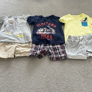 Carter's Kids Matching Sets - Gray, Navy, Yellow